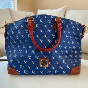 Dooney & Bourke Royals MLB large purse